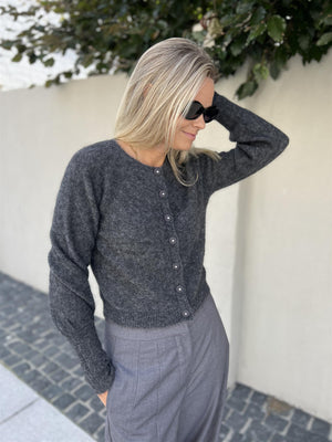 Cathrine Hammel Cashmohair petit cardigan Grey