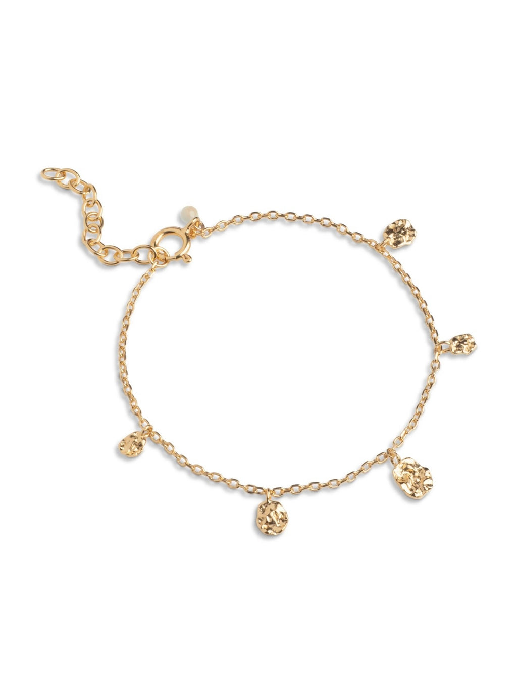 Enamel Refined Charms Bracelet