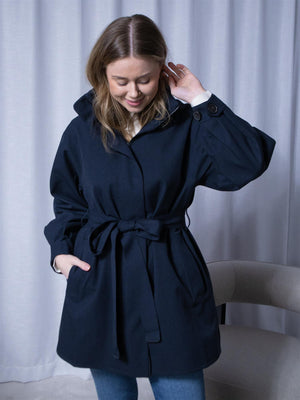 BRGN Rossby Coat Dark Navy