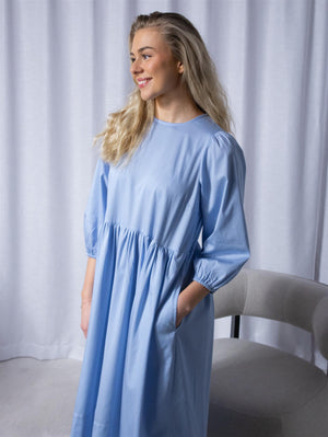 Ella&il Fie Cotton Dress Kentucky Blue