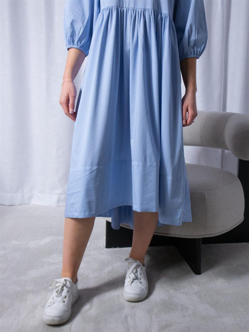 Ella&il Fie Cotton Dress Kentucky Blue