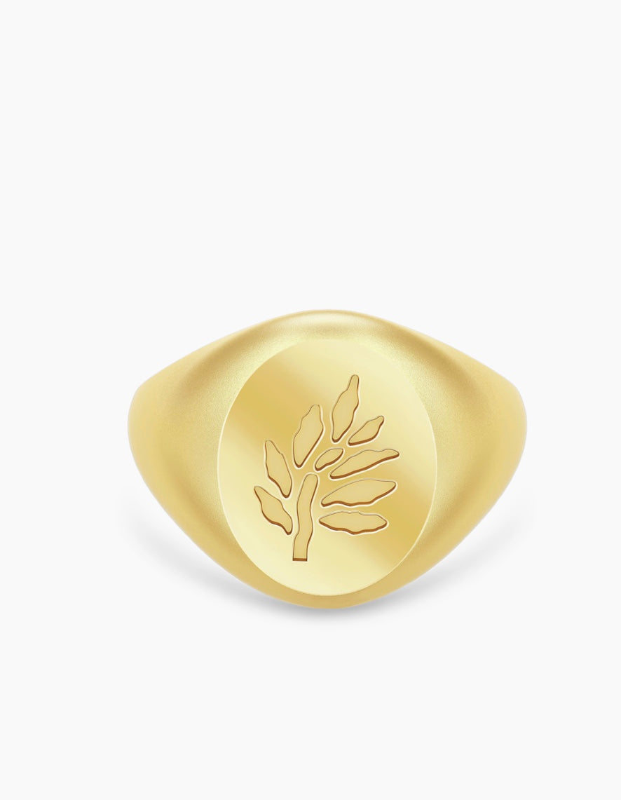 Julie Sandlau Tree of life Signet ring