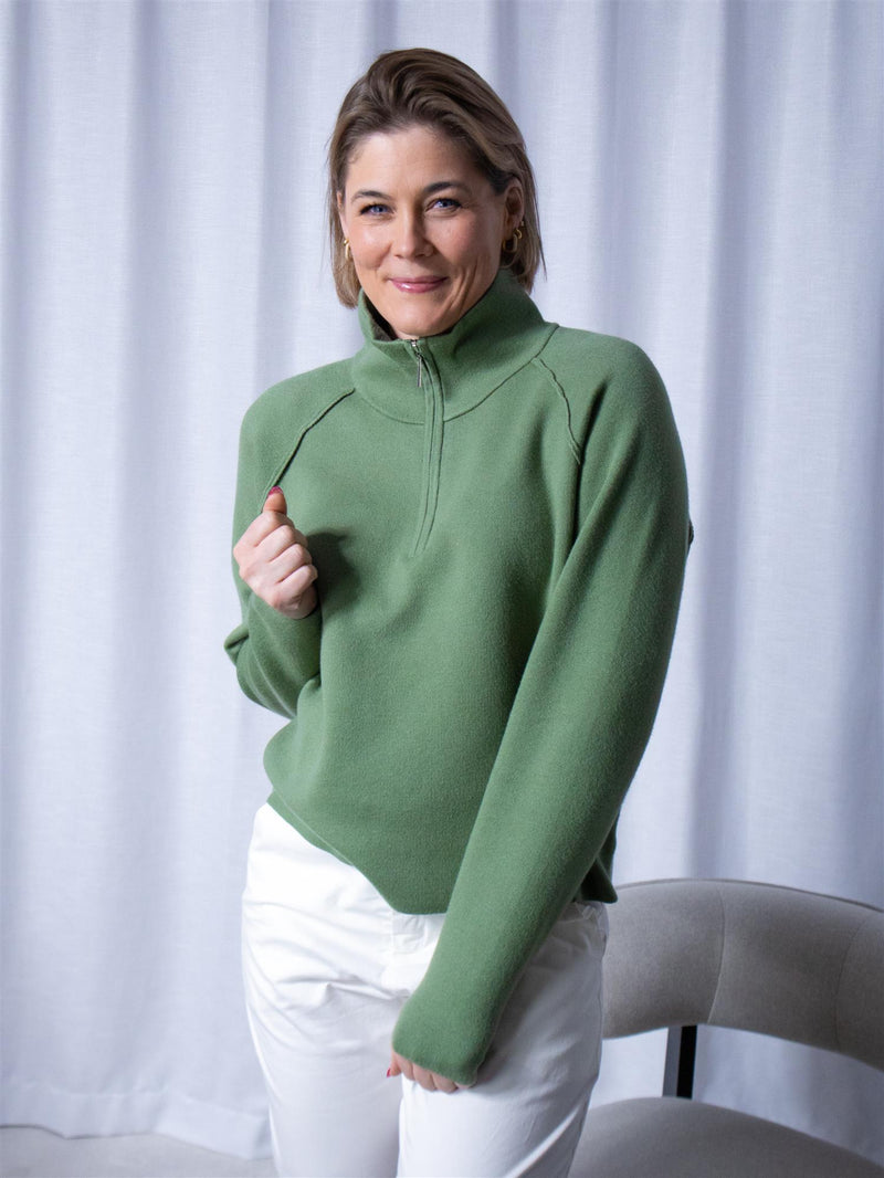 Riccovero Carrie Sweater Green