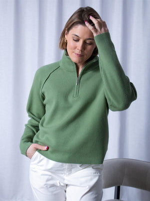 Riccovero Carrie Sweater Green