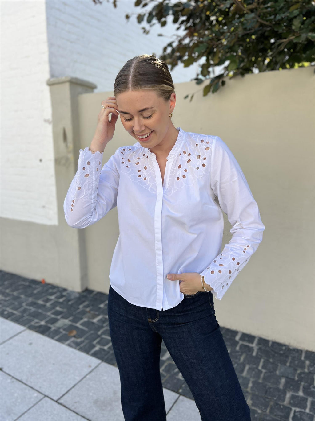 Camilla Pihl Edda Blouse White