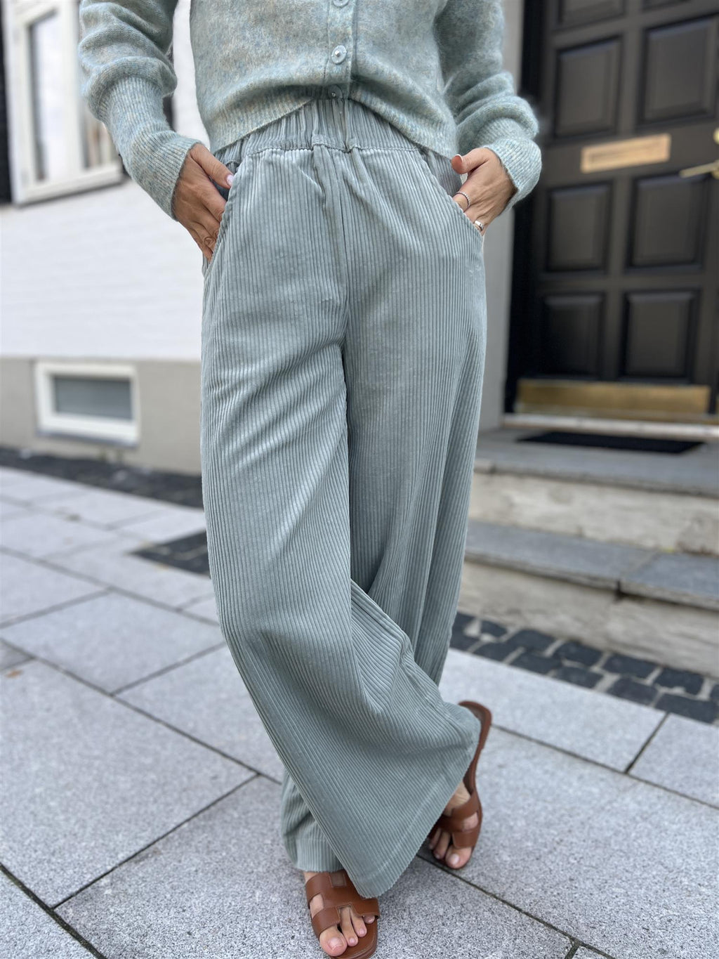 Cathrine Hammel Courdroy pants Opal Green