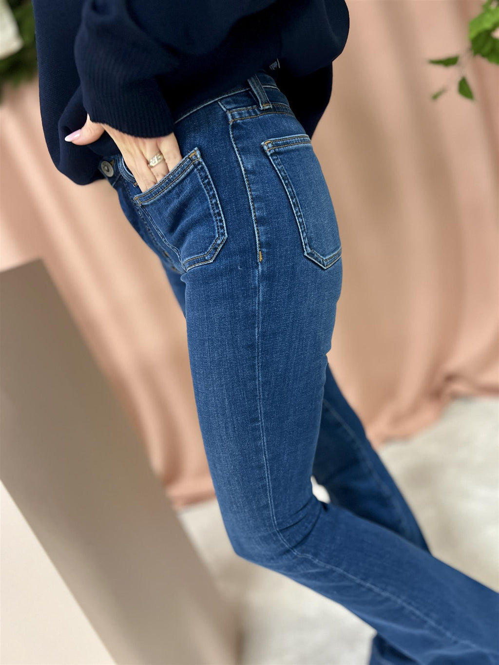 Denim Studio Jim Blue Cashmere Denim