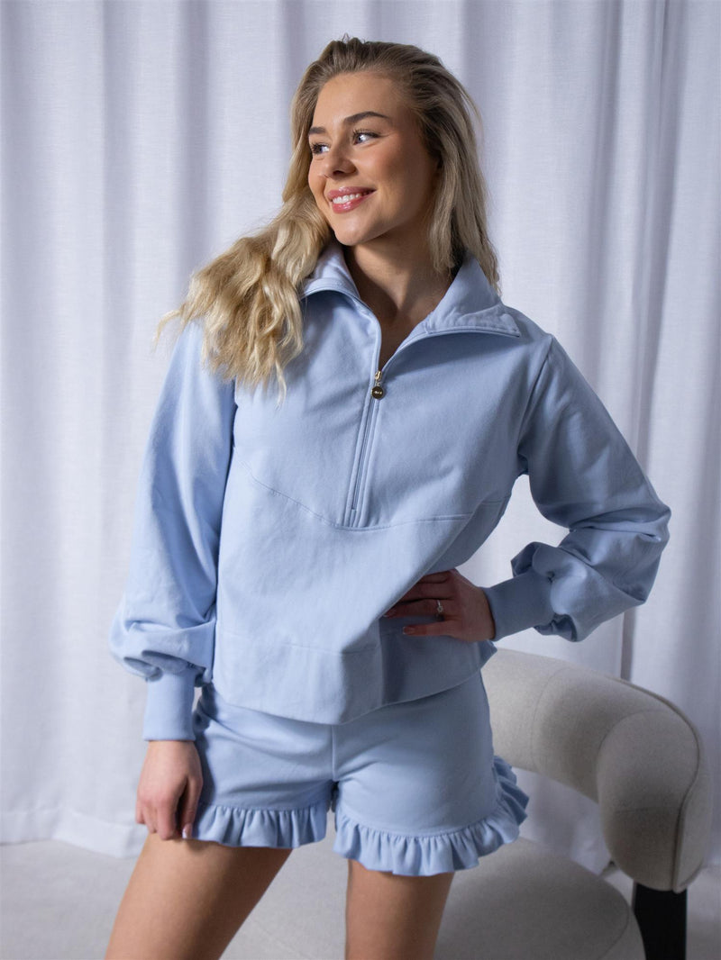 Ella&il Georgia Halfzip Kentucky Blue