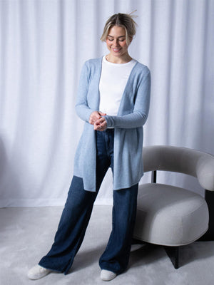 Dear Dharma Breeze Cardi Light Blue