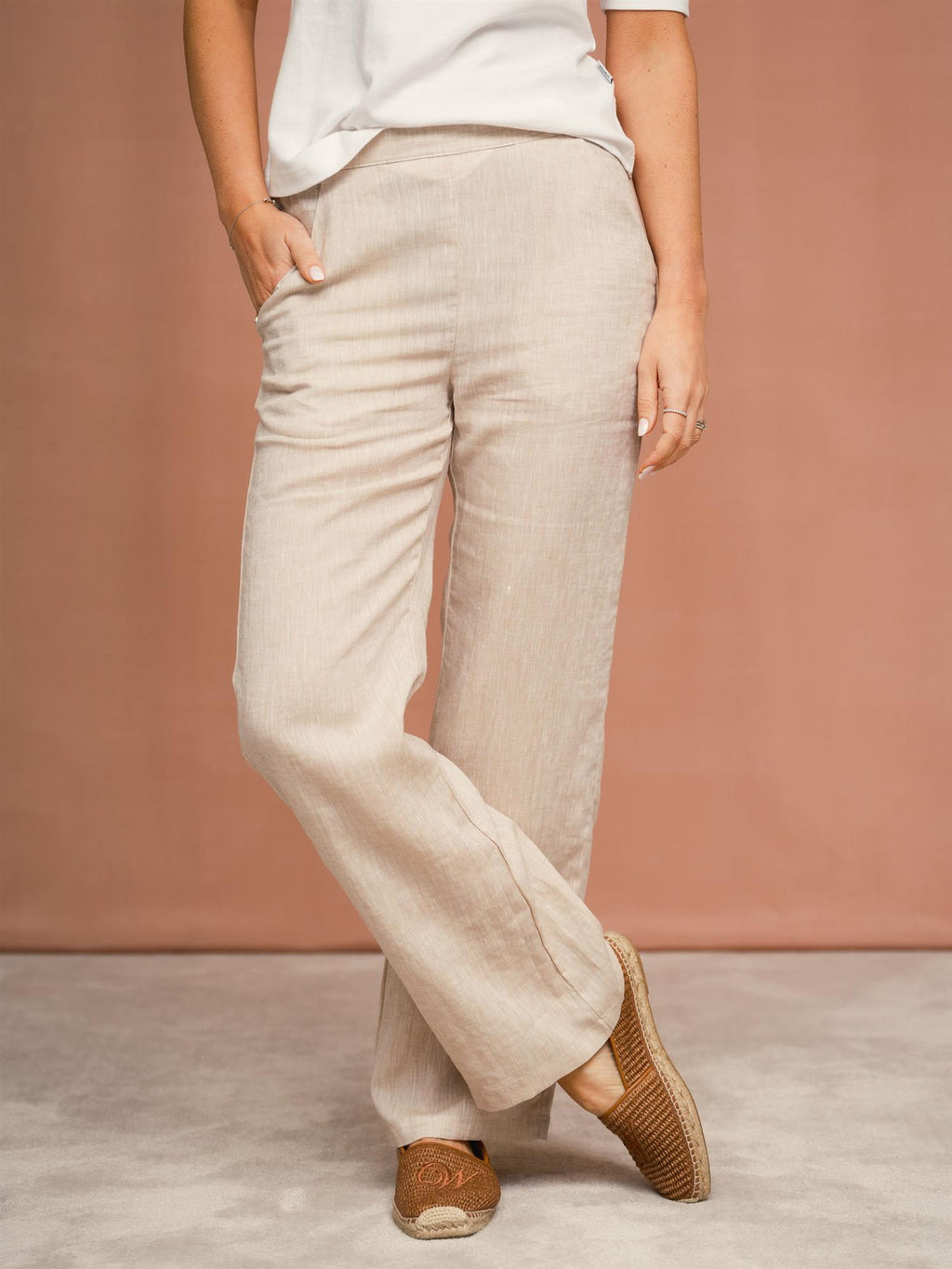 Stenstrøms Engla Pant Beige