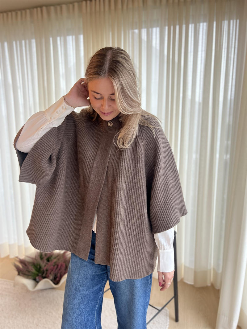 Natura Cashmere Ornella Cardigan Brown