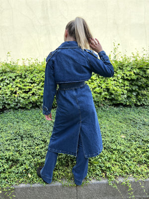 Lexington Angelina Denim Trench Coat