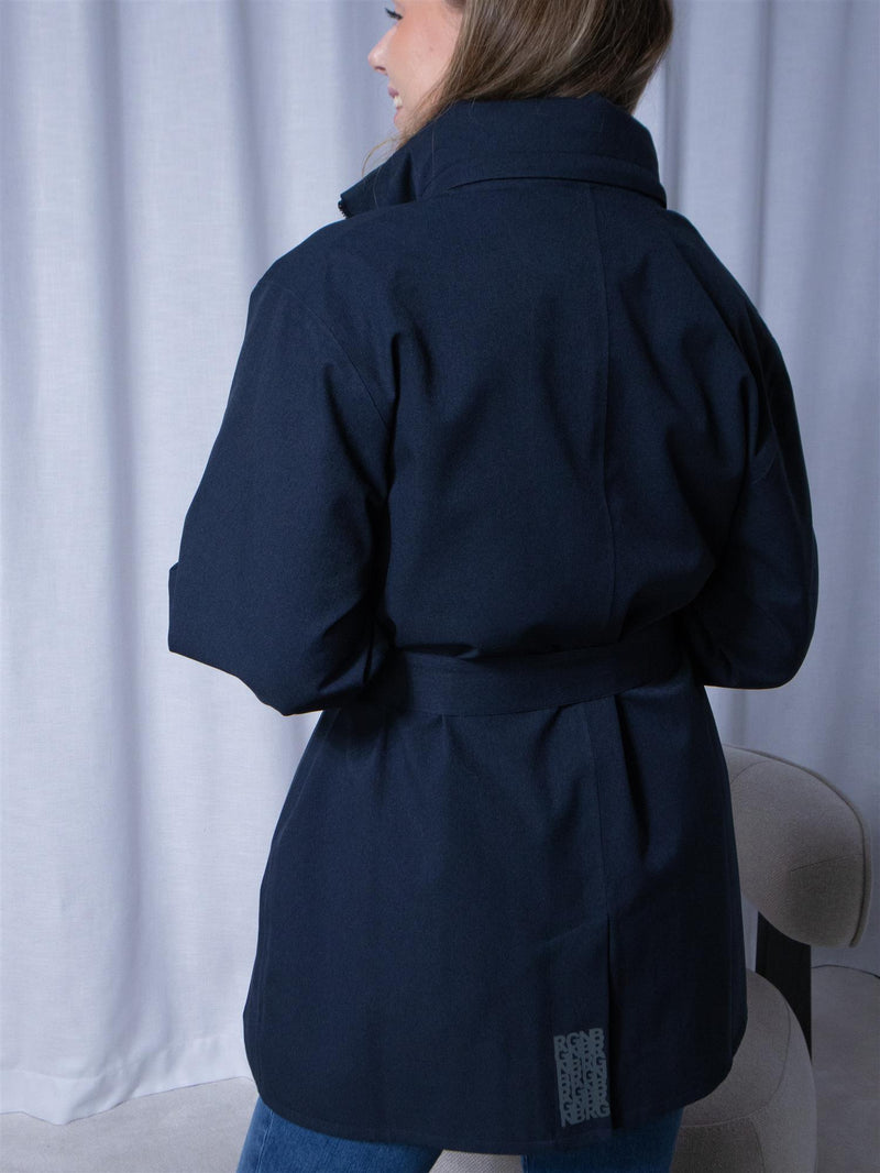 BRGN Rossby Coat Dark Navy