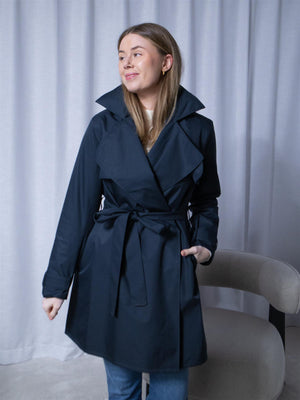 BRGN Yr'en Coat Dark Navy