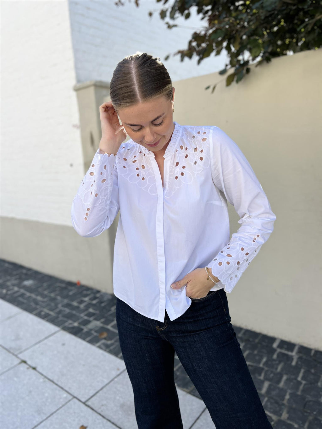 Camilla Pihl Edda Blouse White