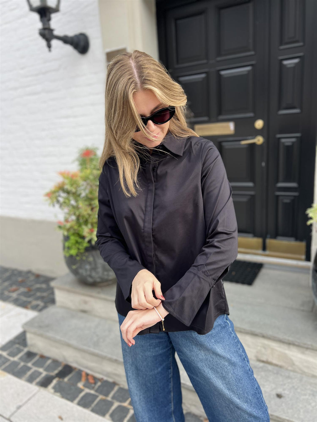 Ella&il Juni Shirt Black