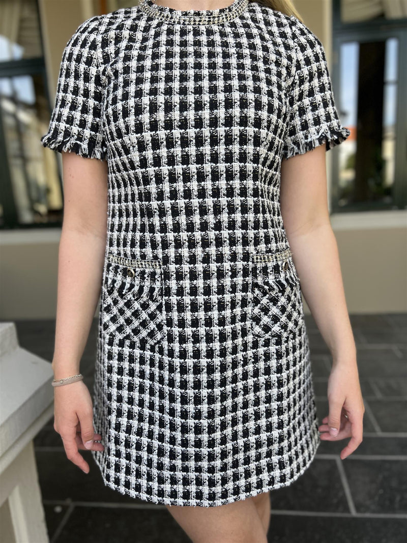 Hale Bob Regina Dress Tweed