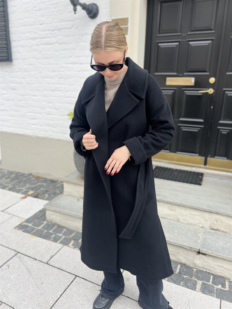 Ella&il Adele Coat Black