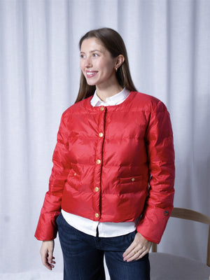 Busnel Ingrid Down Jacket Red