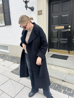 Ella&il Adele Coat Black