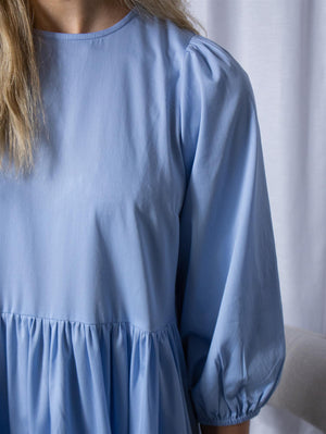 Ella&il Fie Cotton Dress Kentucky Blue