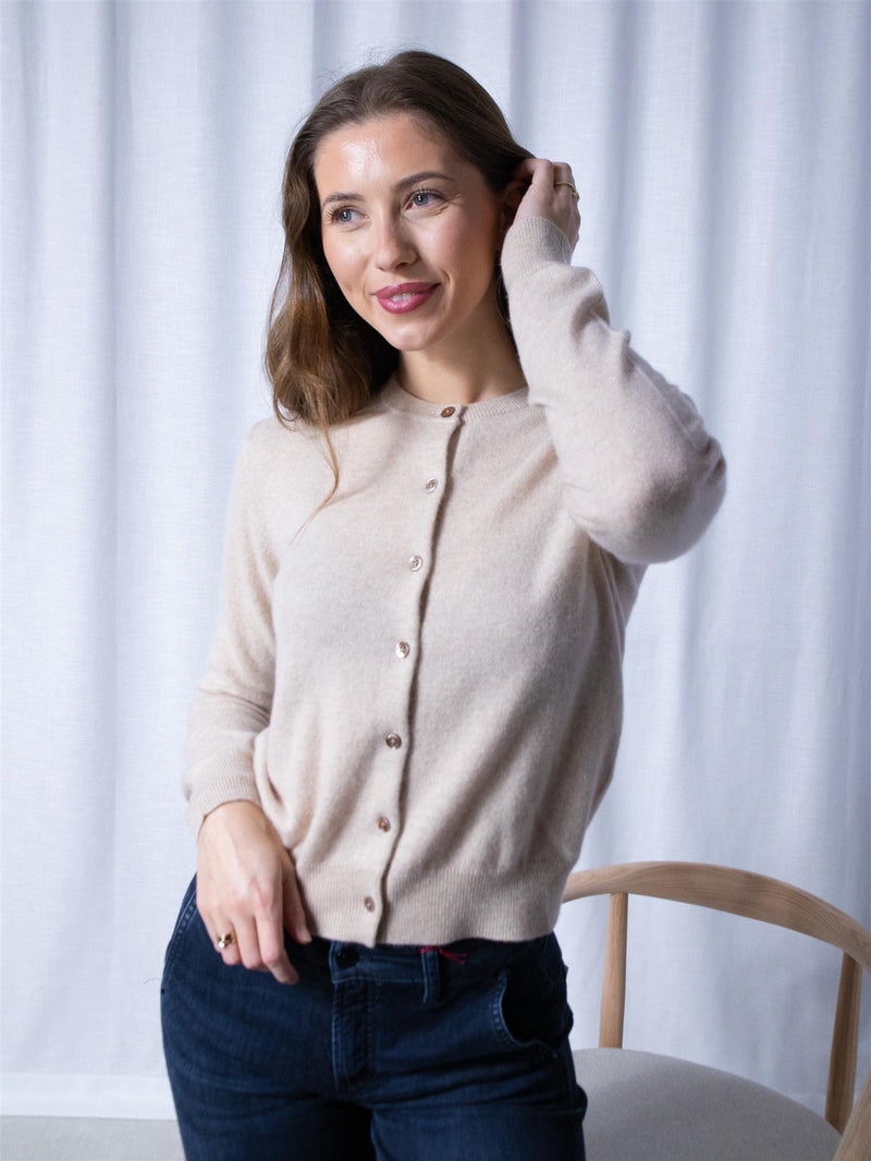 Stenstrøms Judith Cardigan Beige