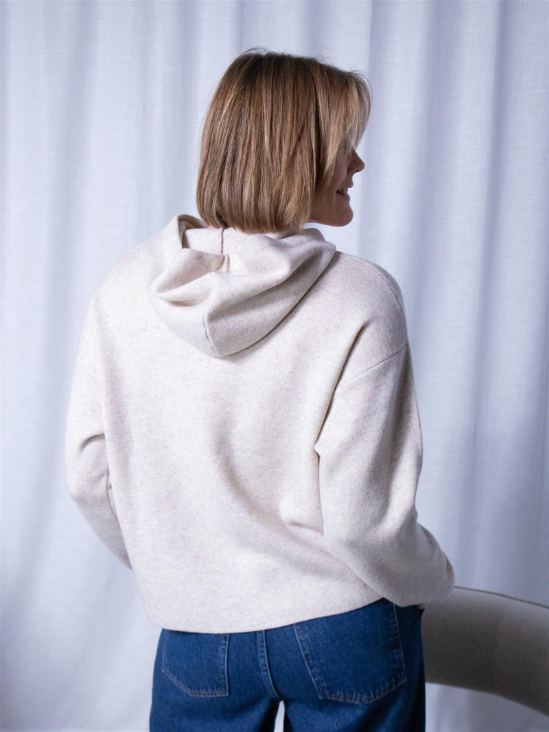 Davida Oversize Hoodie Light Beige