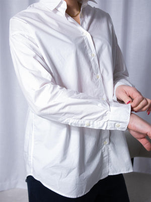 Lexington Pernilla Organic Cotton Poplin Shirt White