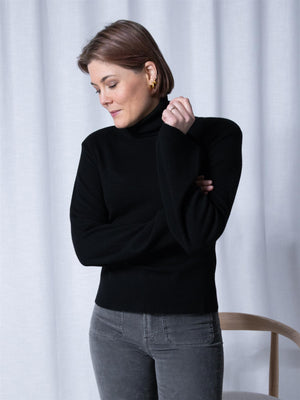 Ella&il Poneh Merino Sweater Black