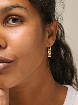 Enamel Tara Hoops