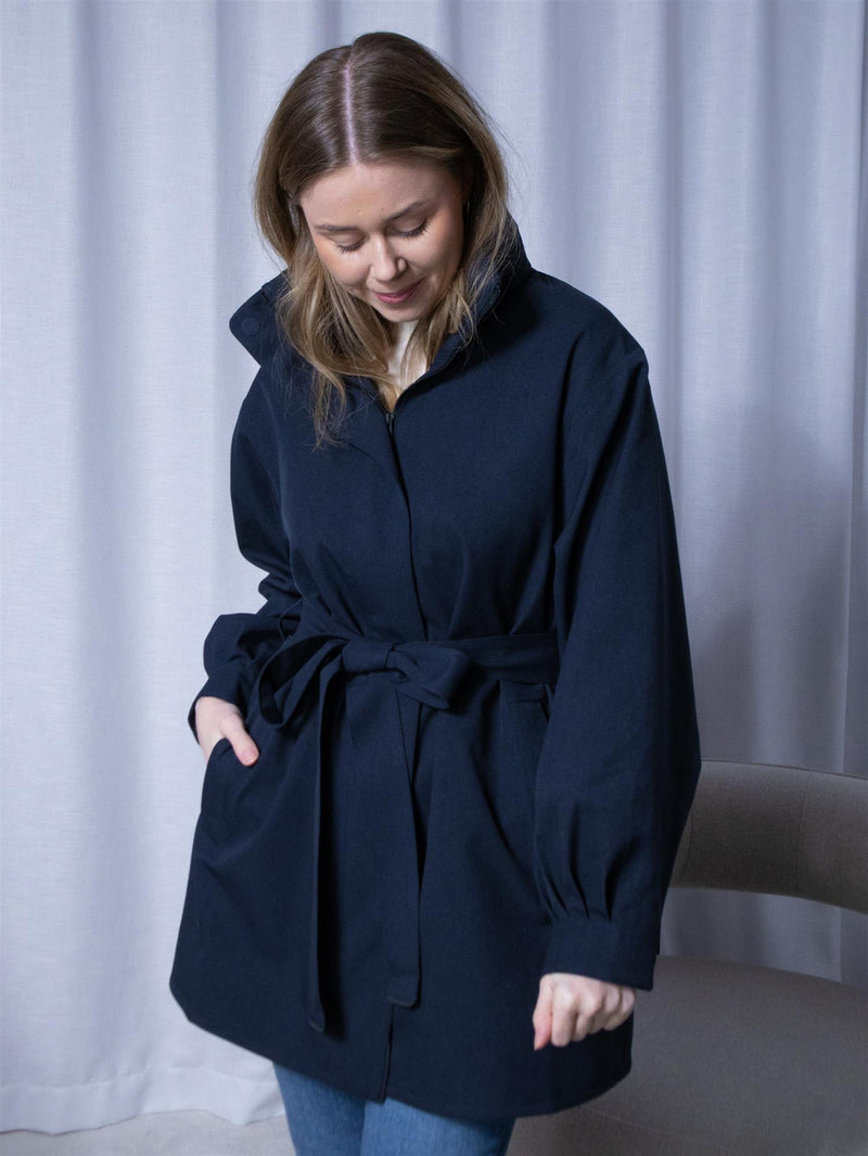 BRGN Rossby Coat Dark Navy