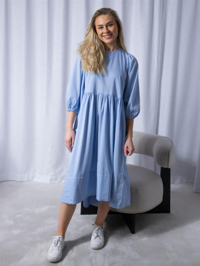 Ella&il Fie Cotton Dress Kentucky Blue