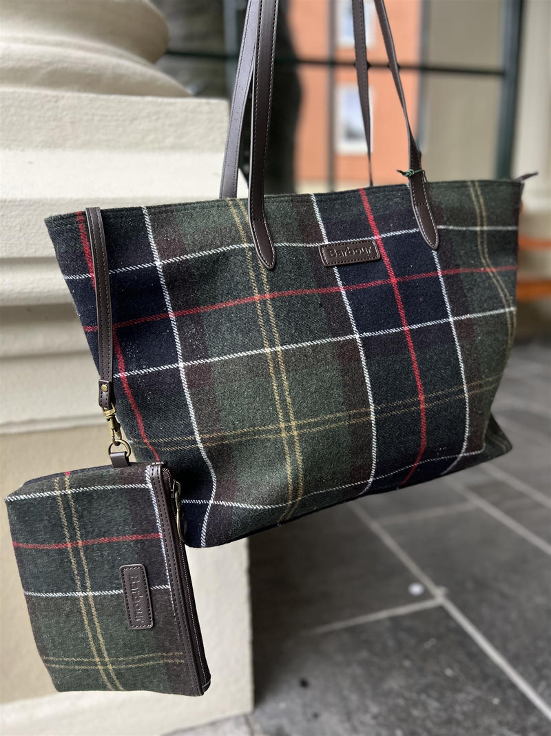 Barbour Witford Tartan Tote