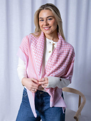 Lala Berlin Triangle Trinity Cashmere light rose